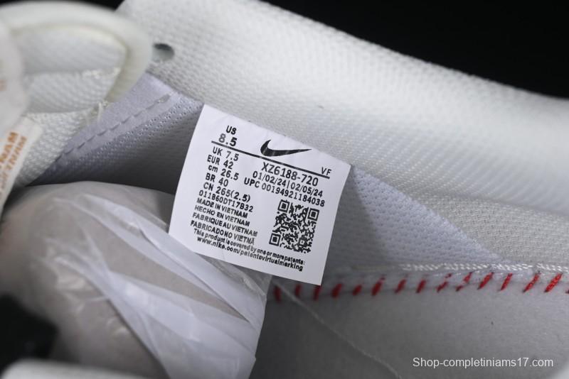 Nike Air Force 1 '07 Low Stussy Collaboration Rose Gold Embroidery Low-Top Casual Sneakers - XZ6188-720