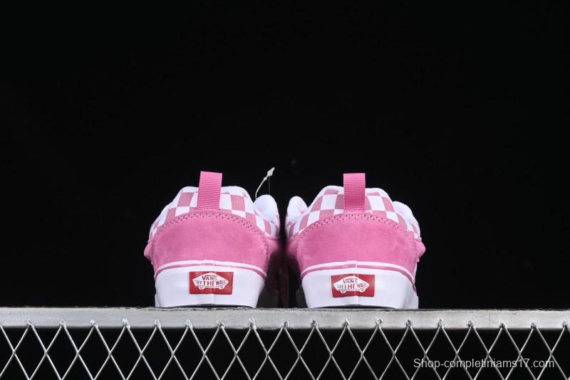 Vans Knu Skool Low-Top Retro Chunky Sneakers with Original Big Logo - VN000CRPBAK