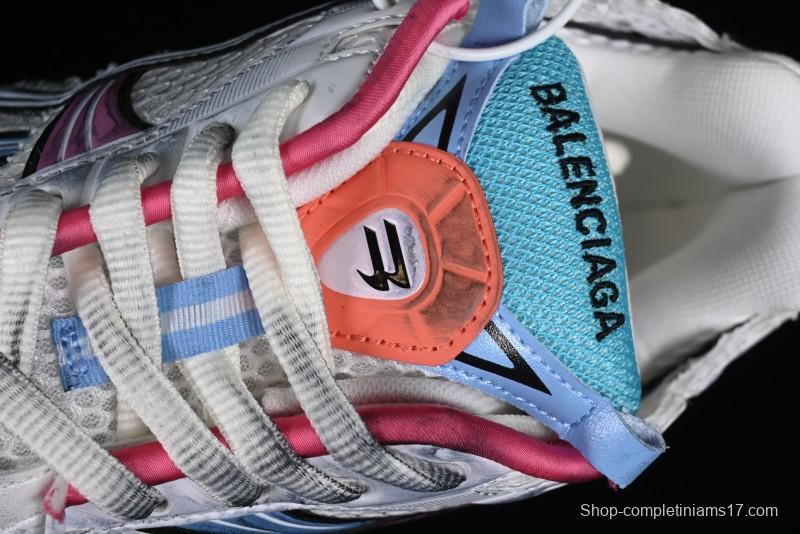 Balenciaga Runner Kith Four Color Retro Casual Shoes - W3RBW2325