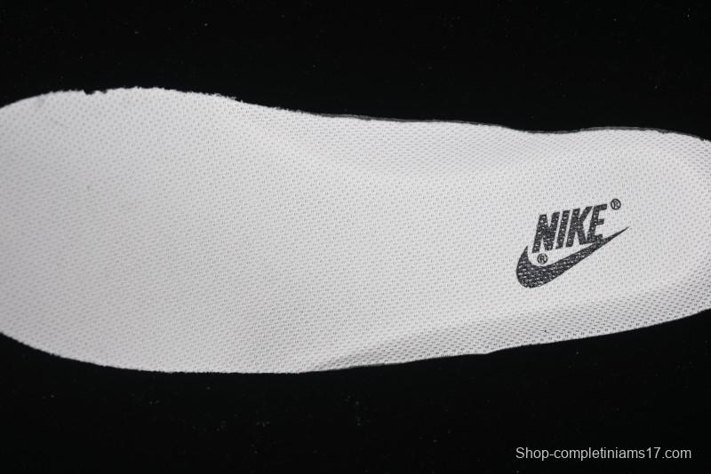 Nike Air Force 1 '07 Low Stussy Collaboration Beige Black Floral Swoosh Casual Sneakers - HH7518-040