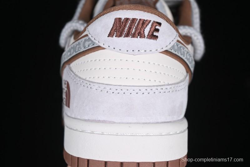 Nike SB Dunk Low The North Face x CDG Collaboration Anniversary Edition Custom Low-Top Casual Sneakers - XX3168-110