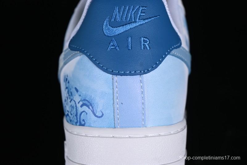 Nike Air Force 1 '07 Low Linglong Porcelain Low-Top Casual Sneakers - DV0813-104