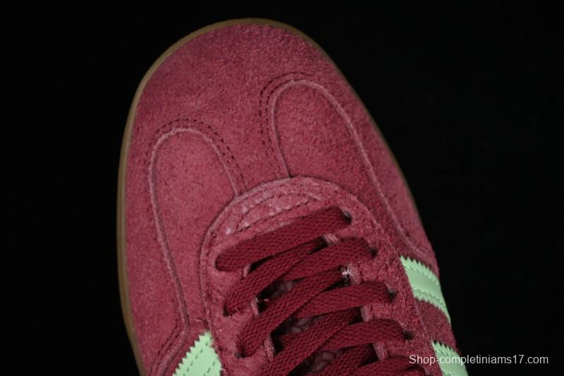 Adidas Originals Gazelle Indoor IH7487 Retro Casual Slip-Resistant Wear-Resistant Low-Top Skate Shoes