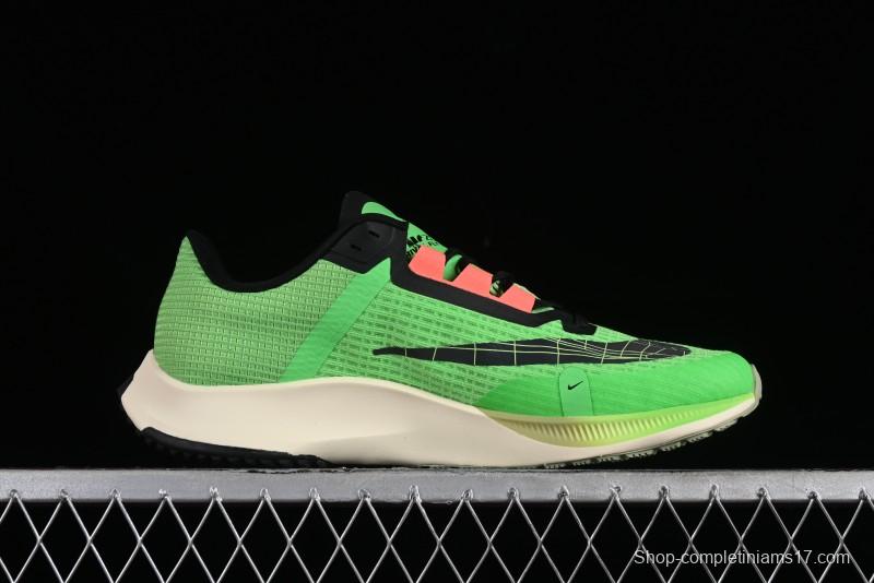 Nike Zoom Rival Fly 3 Lightweight Fabric Comfortable Cushioned Anti-Slip Low-Top Casual Running Shoes - DZ4775-304