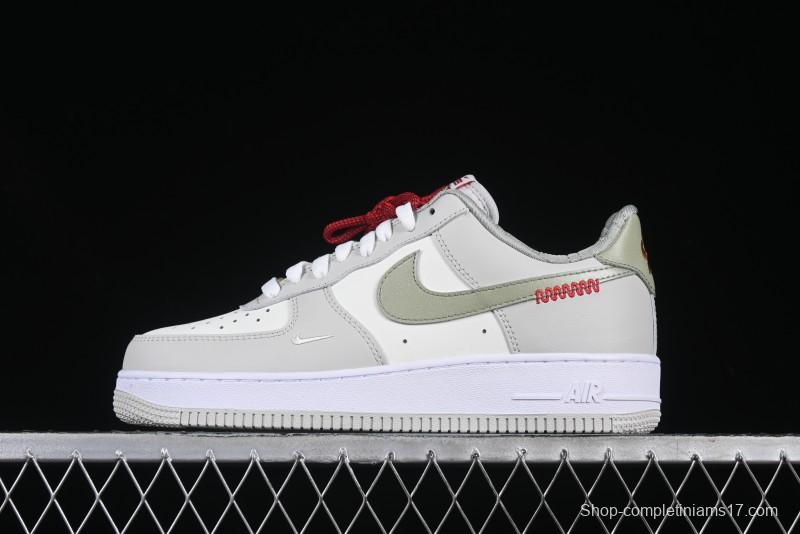 Nike Air Force 1 '07 Low Casual Sneakers with Full-Length Air Cushion - HV6000-131
