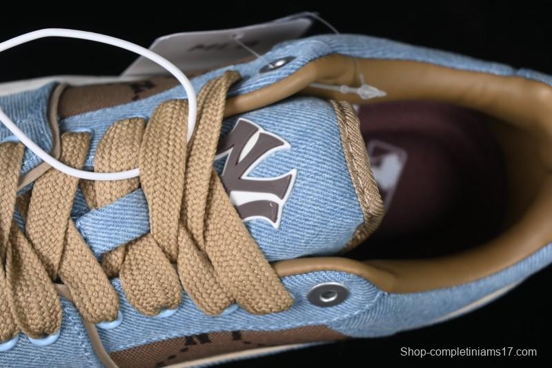 New York Yankees MLB Chunky Liner Dia Monogram Thick Sole Casual Running Shoes - 3ASXCLJ4N50BLS