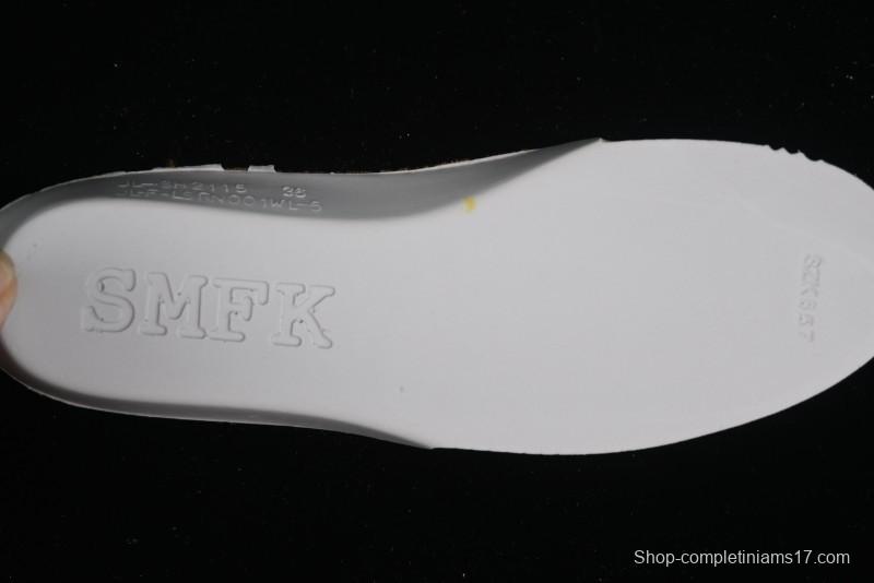 SMFK Comfortable Chunky Sole White Sneakers - T.D4