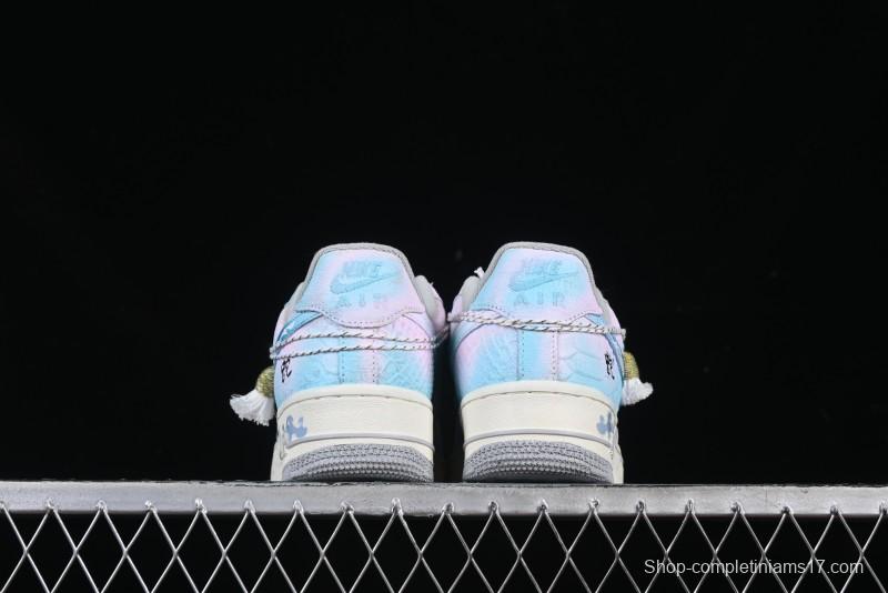 Nike Air Force 1 '07 Low YunYuJian CNY Year of the Snake Limited Edition Casual Sneakers - DX2678-222