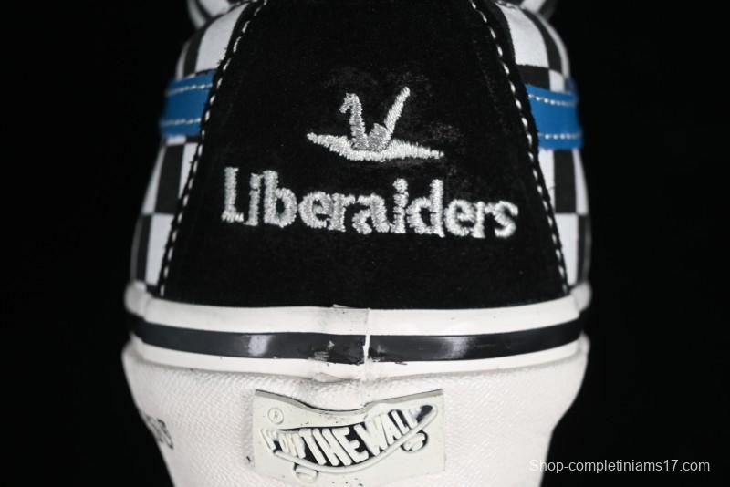 Vans SK8-Mid x Liberaiders Origami Checkerboard Mid-Top Casual Skate Shoes - VN0A3TKNQXH