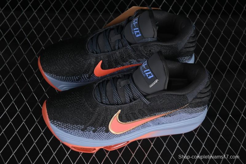Nike Air Zoom G.T. Hustle 3 Basketball Shoes with Responsive Cushioning and Breathable Design - FV5952-001