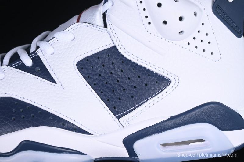 Nike Air Jordan 6 Retro "Olympic" Basketball Shoes - CT8529-164