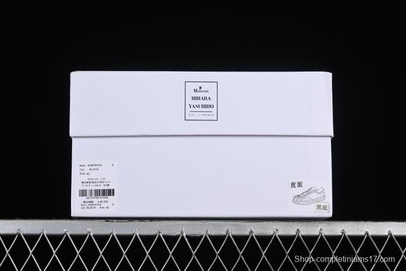 Wayne Original Sole Leather Low Sneaker with Melted Ice Cream Outsole - W.E5