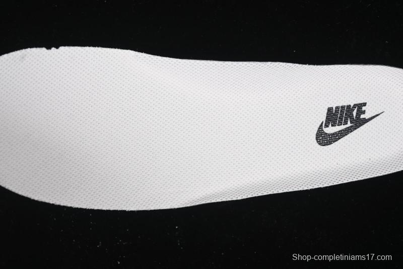 Nike Air Force 1 '07 Low Stussy Collaboration Black & White Swoosh Casual Sneakers - XZ6188-081