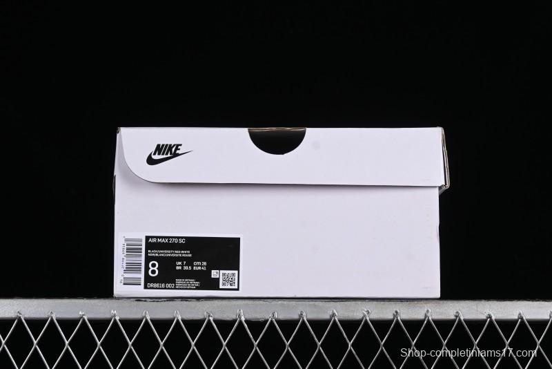 Nike Max 270 SC Running Shoes with Half-Sole Air Cushion - DR8616-002