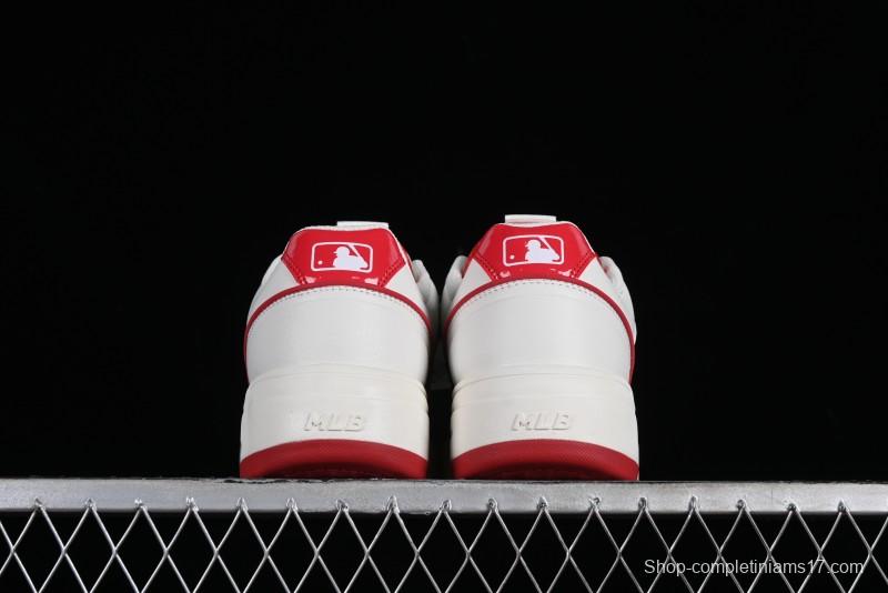 MLB Chunky Liner Basic New York Yankees Thick Sole Casual Sneakers with 6cm Height Increase - 3ASXCA12N43RDS