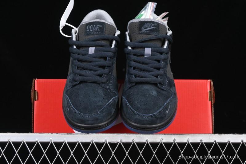Nike Division Street Dunk Low "Oregon Black" Hidden Colorway Low-Top Casual Sneakers - HV1470-001