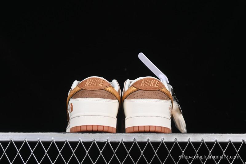 Nike SB Dunk Low The North Face Collaboration Anniversary High-End Customized Low-Top Casual Sneakers - DM6868-020