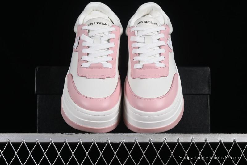 ANN ANDELMAN Pink White Chunky Retro Low-Top Sneakers - 210821