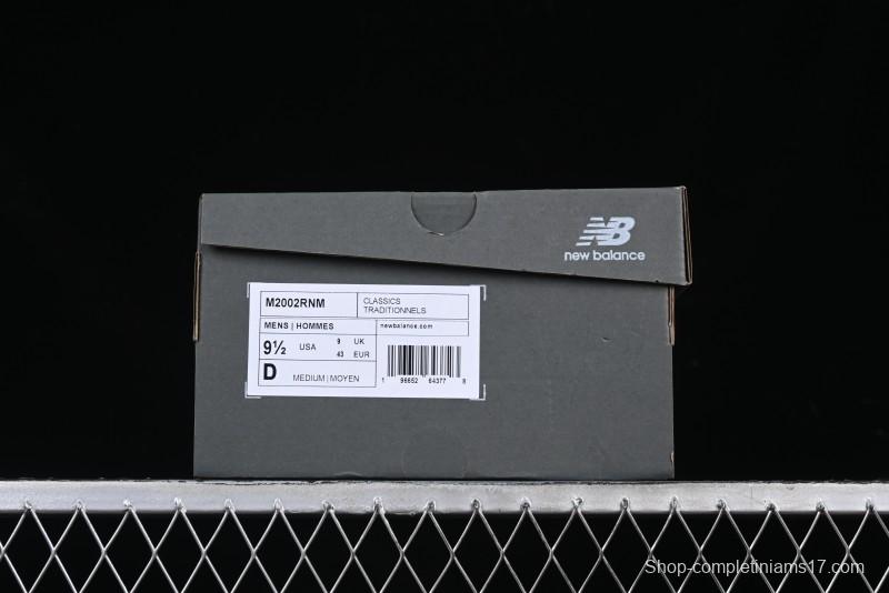New Balance 2002 Series Retro Casual Running Shoes with Upgraded N-ERGY Cushion - M2002RNM