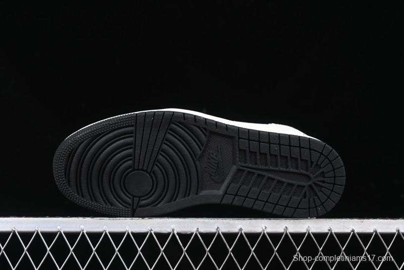 Nike Travis Scott x Fragment Design x Air Jordan 1 Low OG SP AJ1 Retro Sneakers in Summer Cicada Grey - XZ6898-001