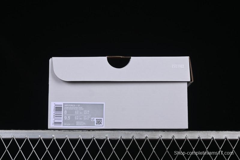 Nike Air Force 1'07 Low Casual Sneakers with Full-Length Air Cushion - IB1406-111