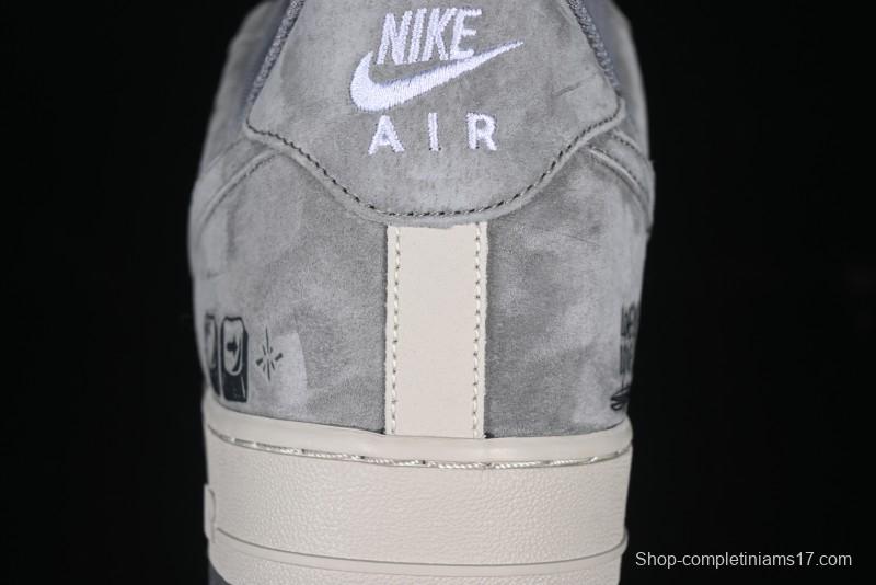 Nike Air Force 1 '07 Low "Lose Heart" Custom Casual Sneakers - CW2288-668