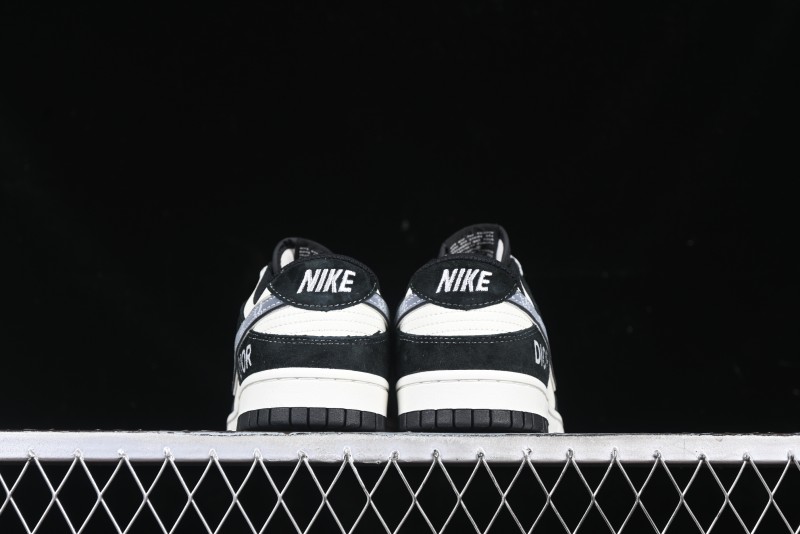 Nike SB Dunk Low Dior Collaboration Anniversary Edition Customized Low-Top Casual Sneakers - DJ2024-084