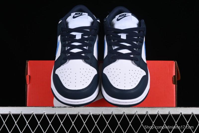 Nike Dunk Low SB Casual Skate Shoes in Obsidian/University Blue Colorway - FN7800-400