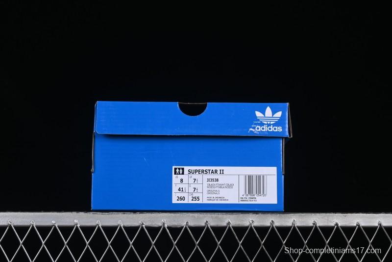 Adidas Superstar II JI3538 Shell Toe Casual Sneakers - JI3538