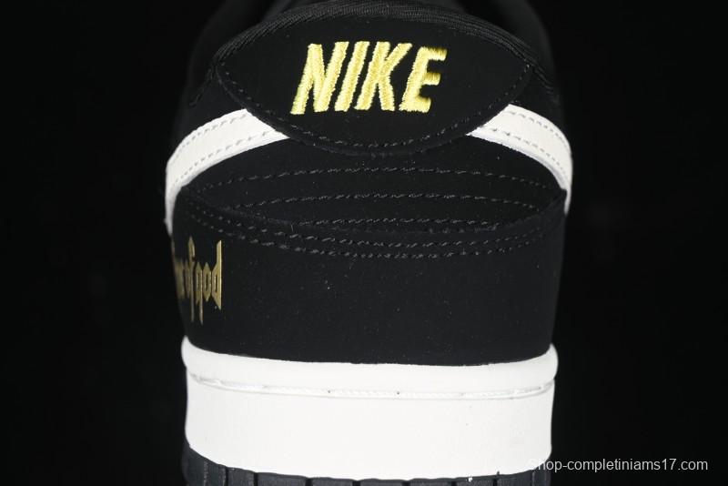 Nike SB Dunk Low FOG Collaboration - Anniversary High-End Custom Low-Top Casual Sneakers - KK1333-016