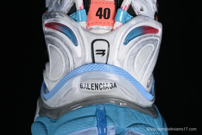 Balenciaga Runner Kith Four Color Retro Casual Shoes - W3RBW2325