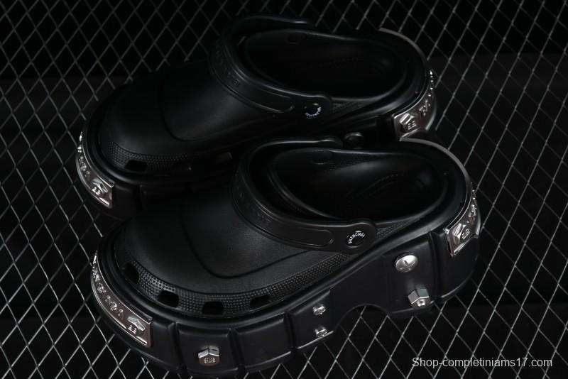 Balenciaga Hardcrocs Slide EVA Round Toe Ultra Thick Sole Clog Sandals - W1S8N1081
