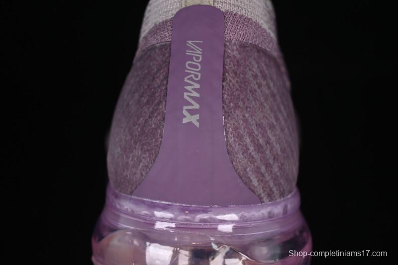 Nike Vapormax Flyknit Breathable Casual Running Shoes with Full-Length Air Cushion - 849557-500