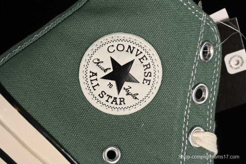Converse Chuck 1970s High Top Casual Canvas Sneakers in Pine Green - A06521C
