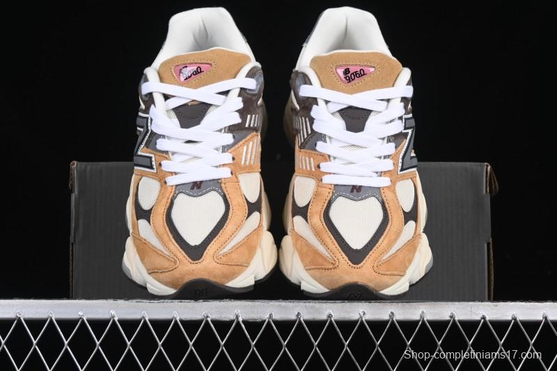 New Balance 9060 Retro Casual Running Shoes with ABZORB Cushioning - U9060WOR