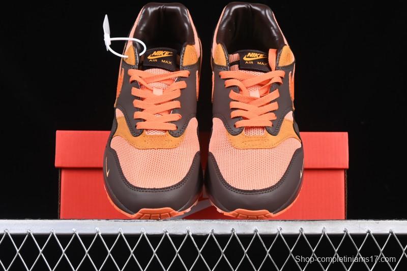 Nike Air Max 1 Retro Running Shoes with Half-Sole Air Cushion - HF7346-200