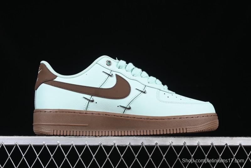 Nike Air Force 1 '07 Low Casual Sneakers with Full-Length Air Cushion - IB8894-329