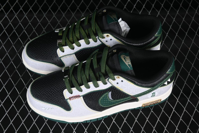 Nike SB Dunk Low Year of the Snake Limited Edition Anniversary Custom Low-Top Casual Sneakers - GB1220-006