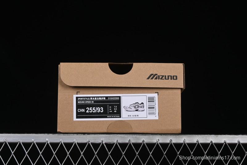 Mizuno Speed 2K Breathable Low-Top Casual Running Shoes with Synthetic Leather - D1GH222909