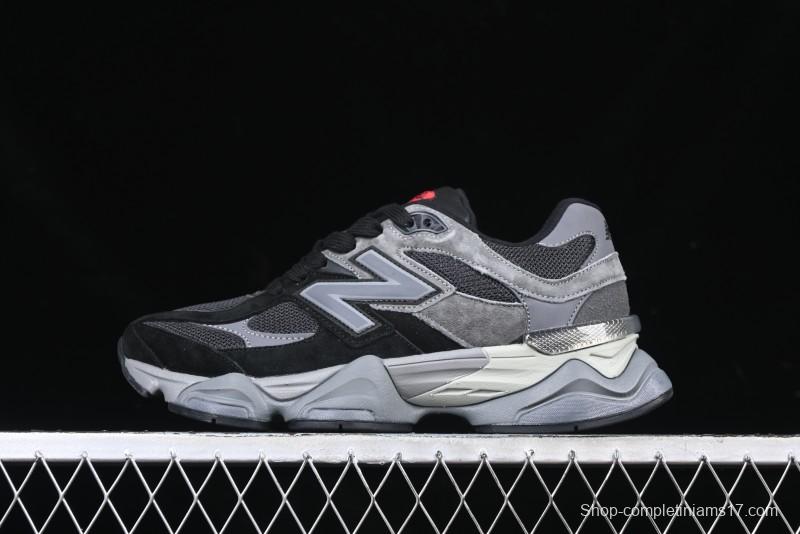 New Balance 9060 Retro Casual Running Shoes with ABZORB Cushioning Technology - U9060BLK