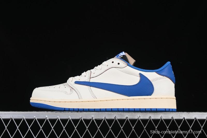 Nike Travis Scott x Air Jordan 1 Low OG AJ1 Reverse Swoosh - DM7866-104