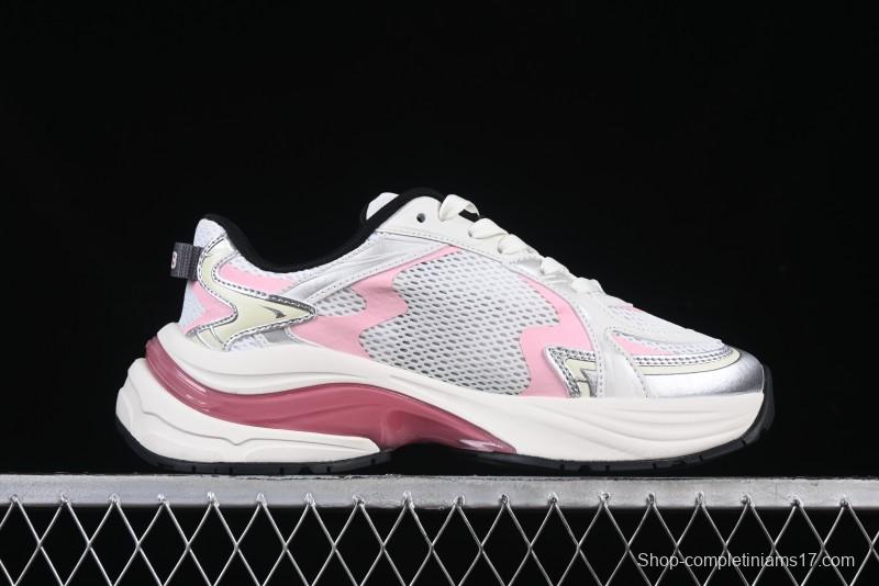 New York Yankees MLB Bigball Chunky Curve Thick Sole Casual Running Shoes - 3ARNSPL4N50PKS