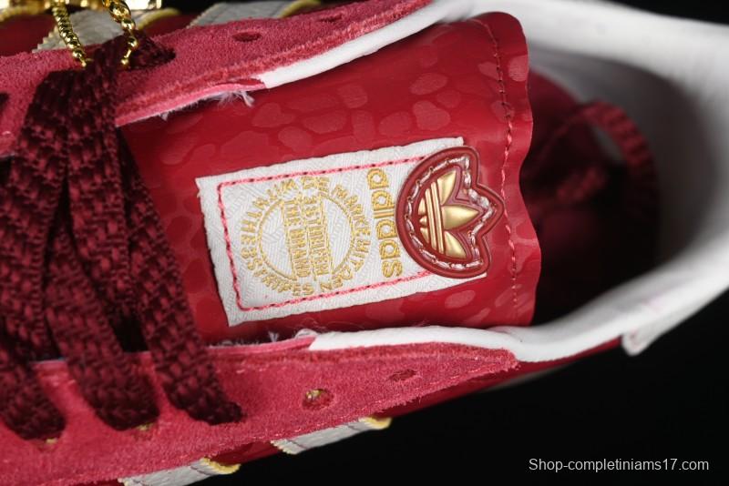 Adidas Originals Gazelle Bold JQ5977 Snake Year Limited Edition Three Stripes Platform Sneakers with Non-Slip耐磨 Low-Top - JQ5977