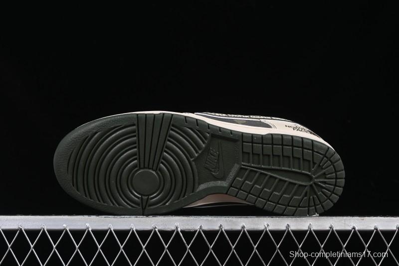 Nike SB Dunk Low The North Face x CDG Anniversary High-End Custom Low-Top Casual Sneakers - DM6868-015