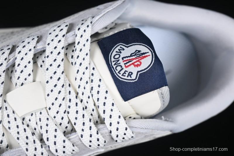 Nike Travis Scott x Fragment Design x Air Jordan 1 Low OG SP AJ1 Moncler Collaboration White Grey Low Top Casual Sneakers - AG3702-806