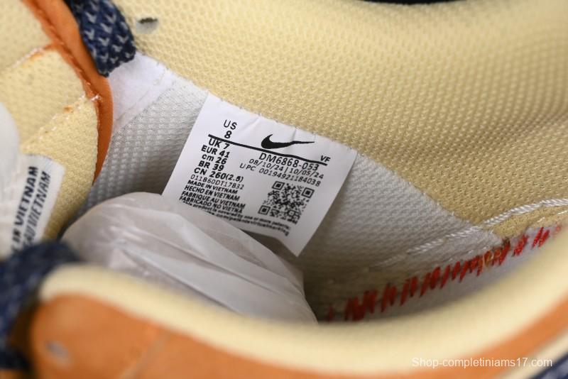 Nike Air Force 1 '07 Low The North Face Collaboration Sport Orange Low-Top Casual Sneakers - DM6688-053