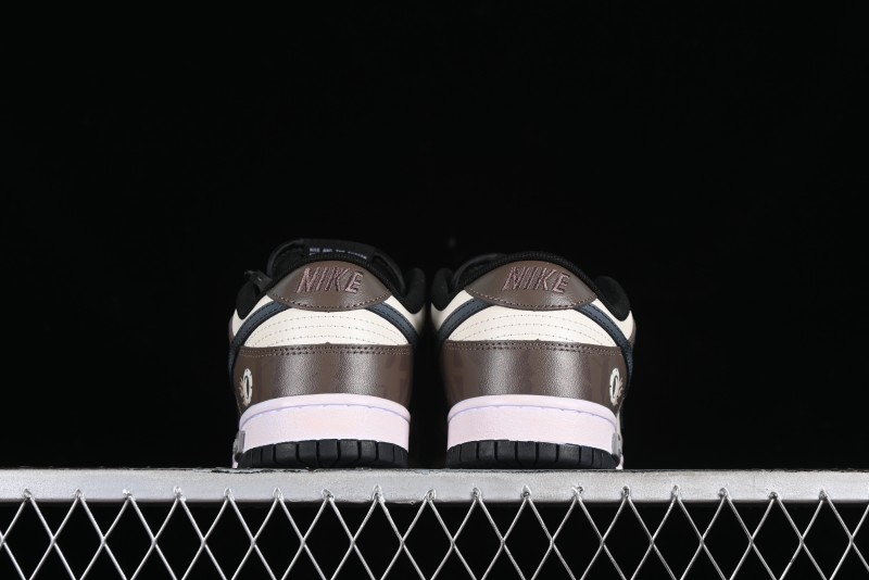 Nike Dunk Low Panda Prank Street Racing Electro Rust Distressed SB Strap Low-Top Casual Sneakers - DD1391-100
