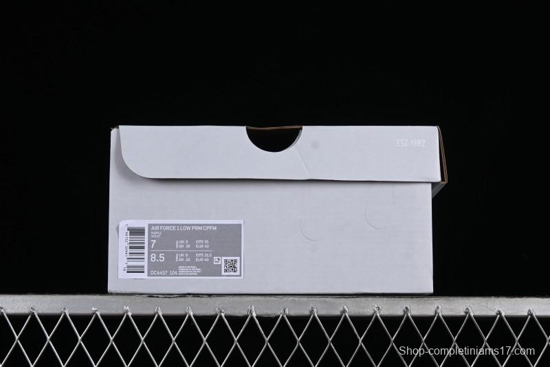 Nike Air Force 1 Low '07 CPFM Sunshine Collaboration Casual Sneakers - DC4457-104