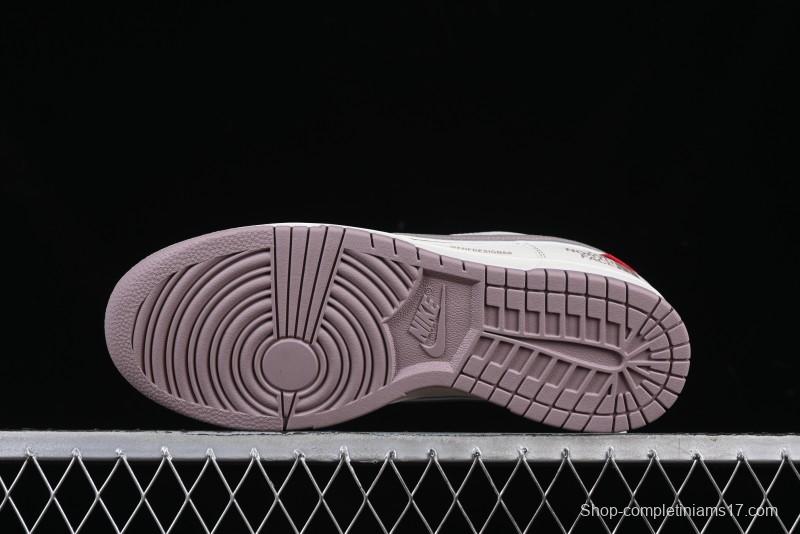 Nike SB Dunk Low Supreme x The North Face Low-Top Casual Skate Shoes - BM0234-507