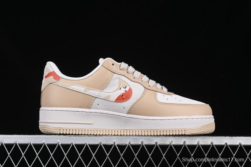 Nike Air Force 1 '07 Low The North Face Collaboration Casual Sneakers in Milk Tea - DM6688-048
